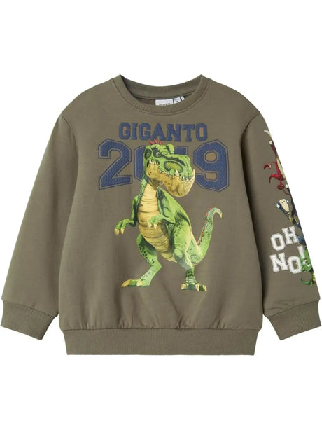 Felpa Name It Bambino - Verde