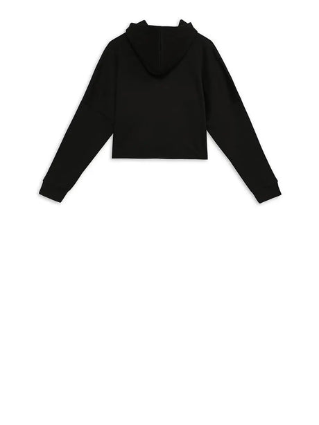 Felpa Puma Bambina Ess Logo Cropped Hoodie G Nero Puma  Angolo dello Sport