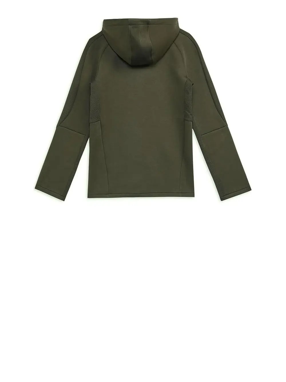 Felpa Puma Bambino Evostripe Fz Hoodie Dk Verde Puma  Angolo dello Sport