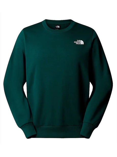 Felpa The North Face Simple Dome Crew Uomo - Verde