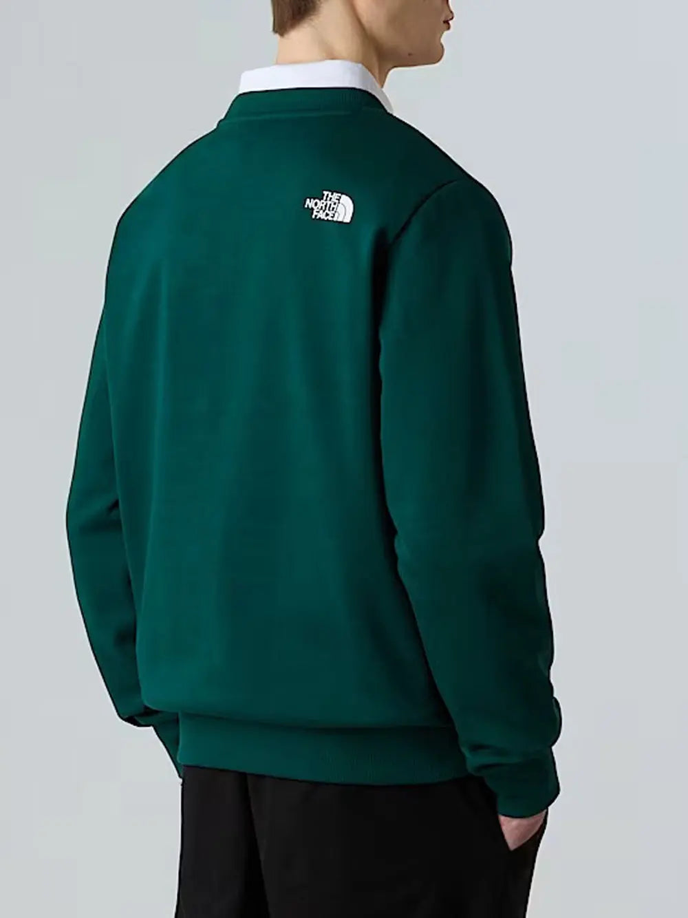 Felpa The North Face Simple Dome Crew Uomo - Verde