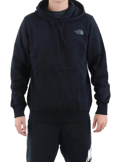 Felpa The North Face Uomo Hood Logo Nero The North Face  Angolo dello Sport