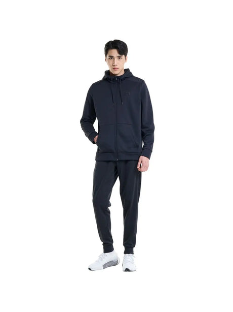 Felpa Under Armour ARMOUR FLEECE FZ HOODIE Uomo - Nero