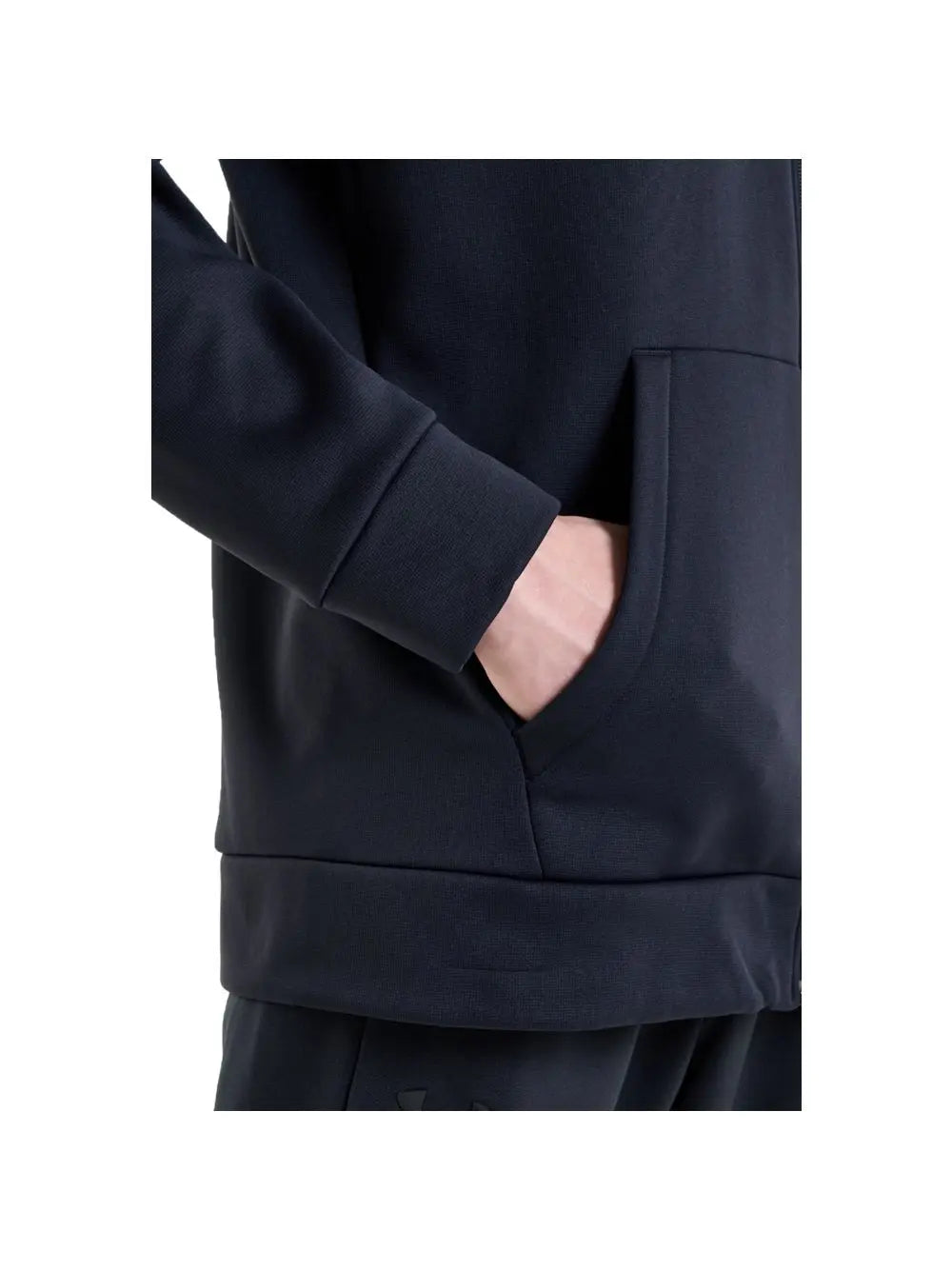 Felpa Under Armour ARMOUR FLEECE FZ HOODIE Uomo - Nero