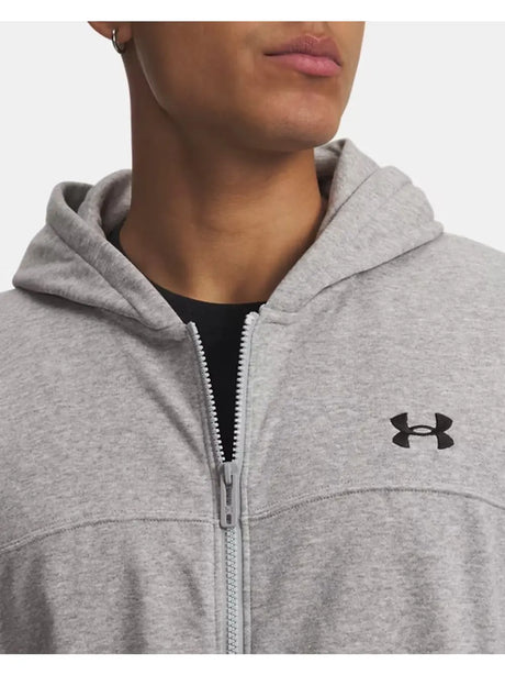 Felpa Under Armour UA Rival Lightweight Uomo - Grigio