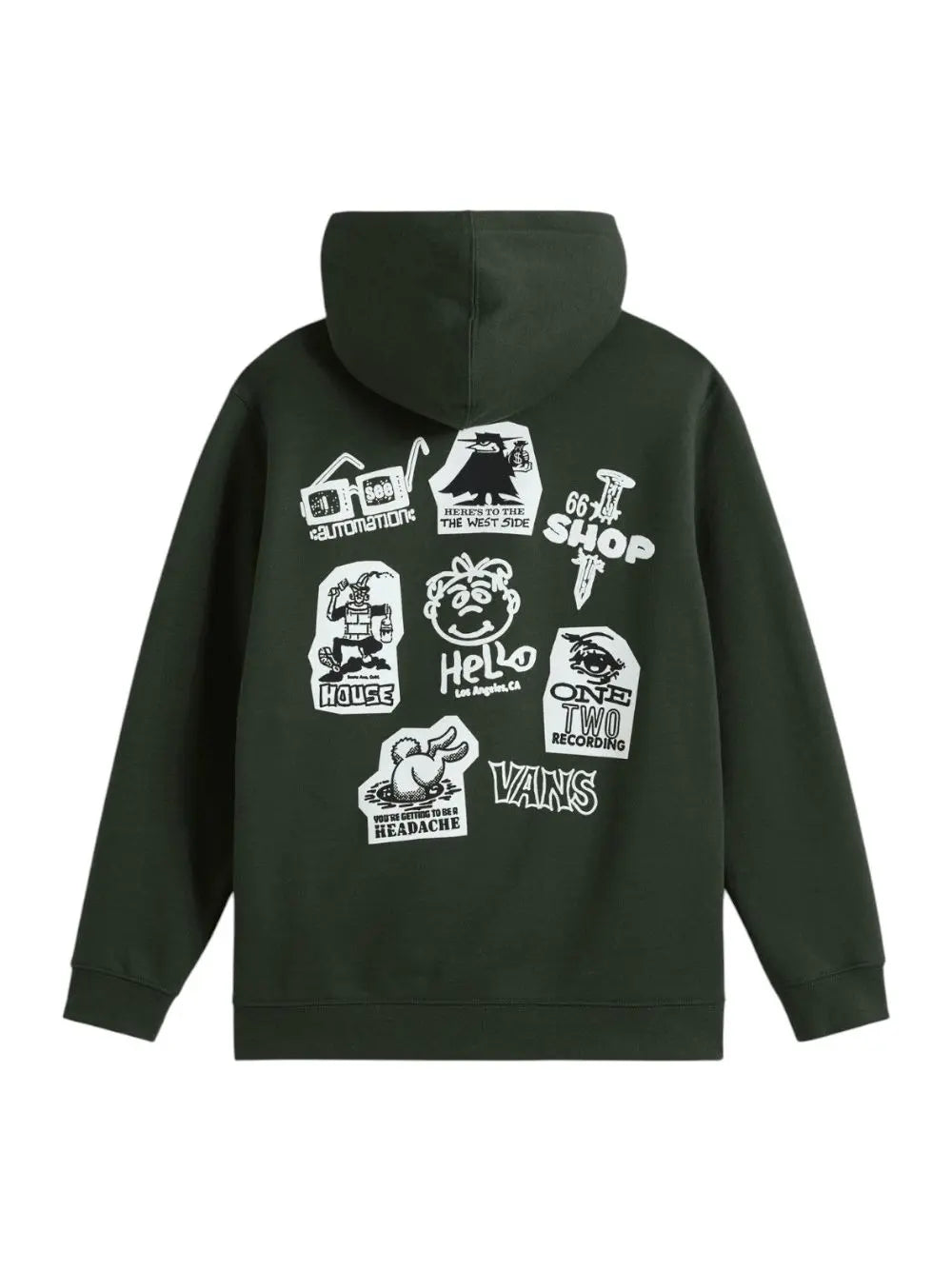 Felpa Vans Bambino - Verde