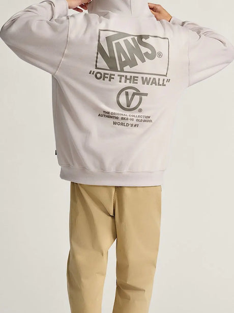 Felpa Vans Stockpile Pullover Uomo - Bianco