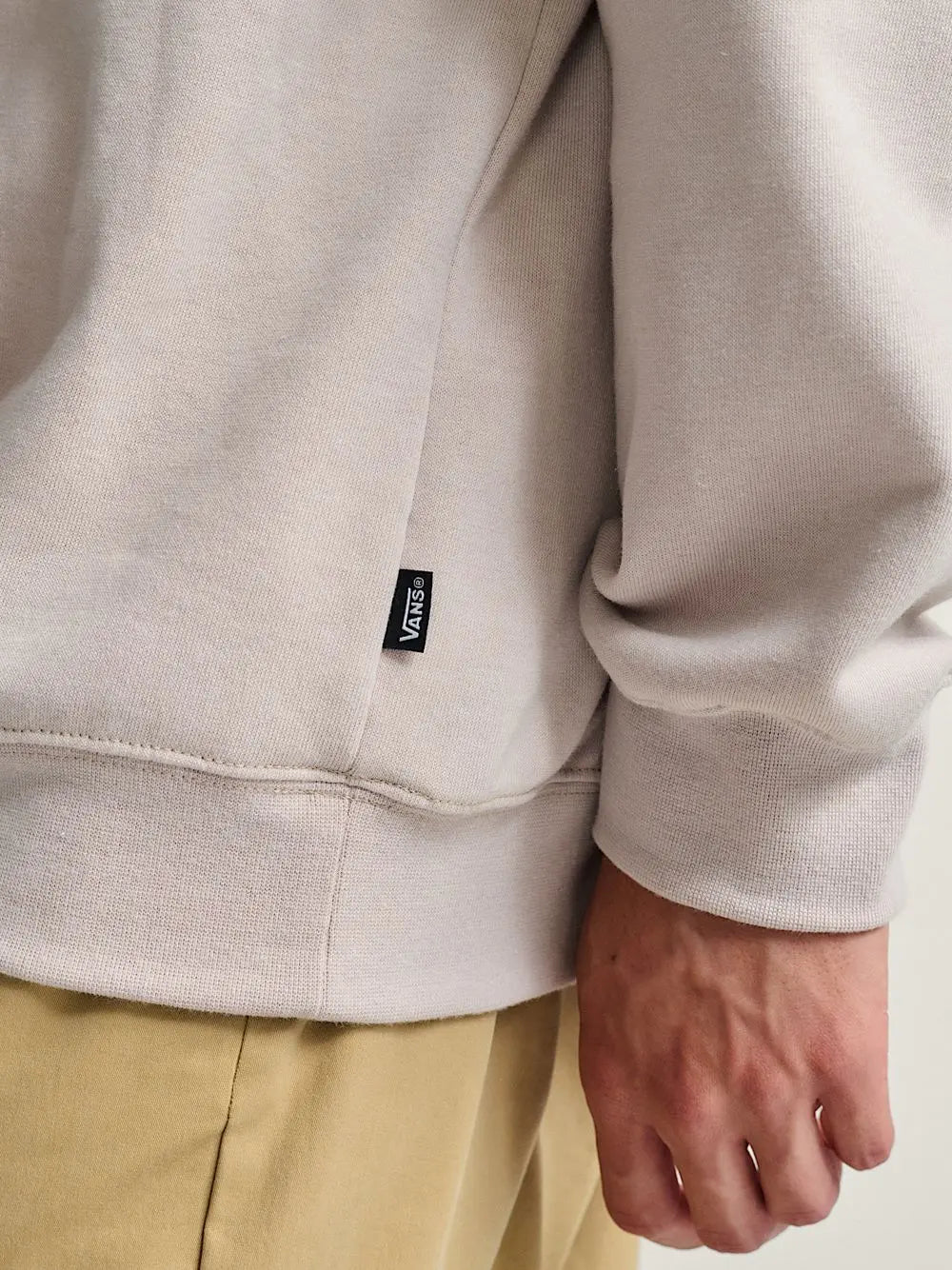Felpa Vans Stockpile Pullover Uomo - Bianco