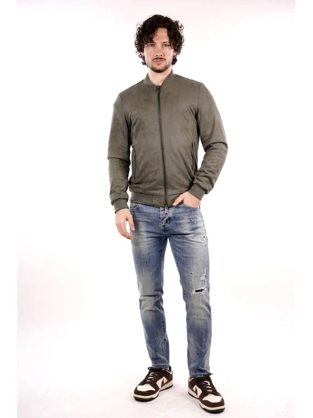 Giubbino Gianni Lupo Uomo - Verde