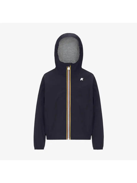 Giubbino K-Way JACK STRETCH NYLON JERSEY Bambino - Blu