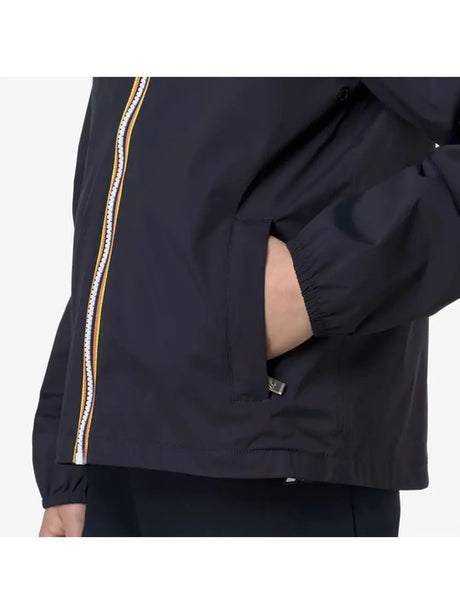 Giubbino K-Way JACK STRETCH NYLON JERSEY Bambino - Blu