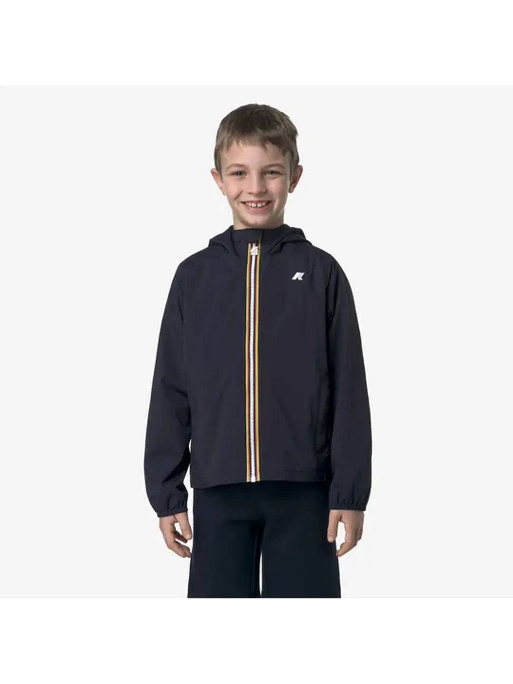 Giubbino K-Way JACK STRETCH NYLON JERSEY Bambino - Blu