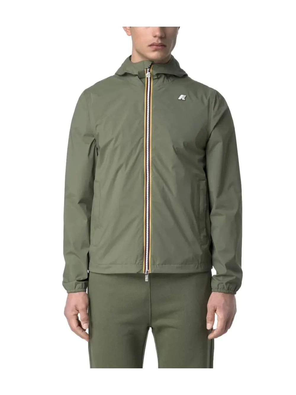 Giubbino K-Way JACK STRETCH NYLON Uomo - Verde