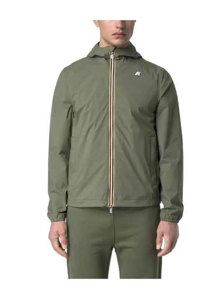 Giubbino K-Way JACK STRETCH NYLON Uomo - Verde