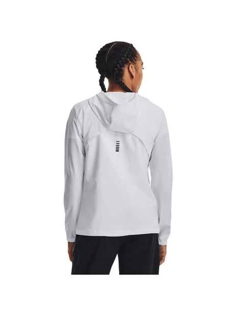 Giubbino Under Armour OUTRUN THE STORM Donna - Bianco
