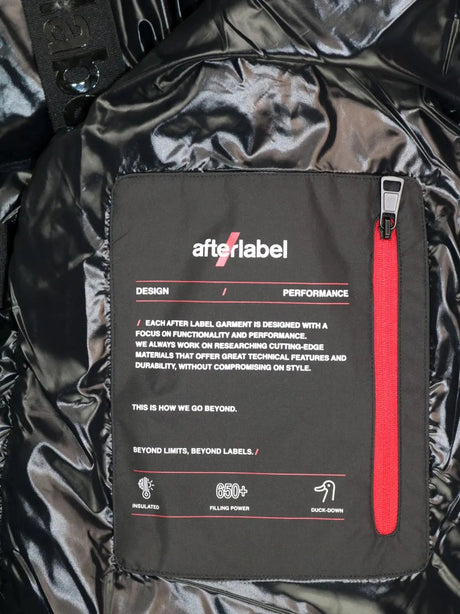 Giubbotto After Label Uomo Nero After Label  Angolo dello Sport