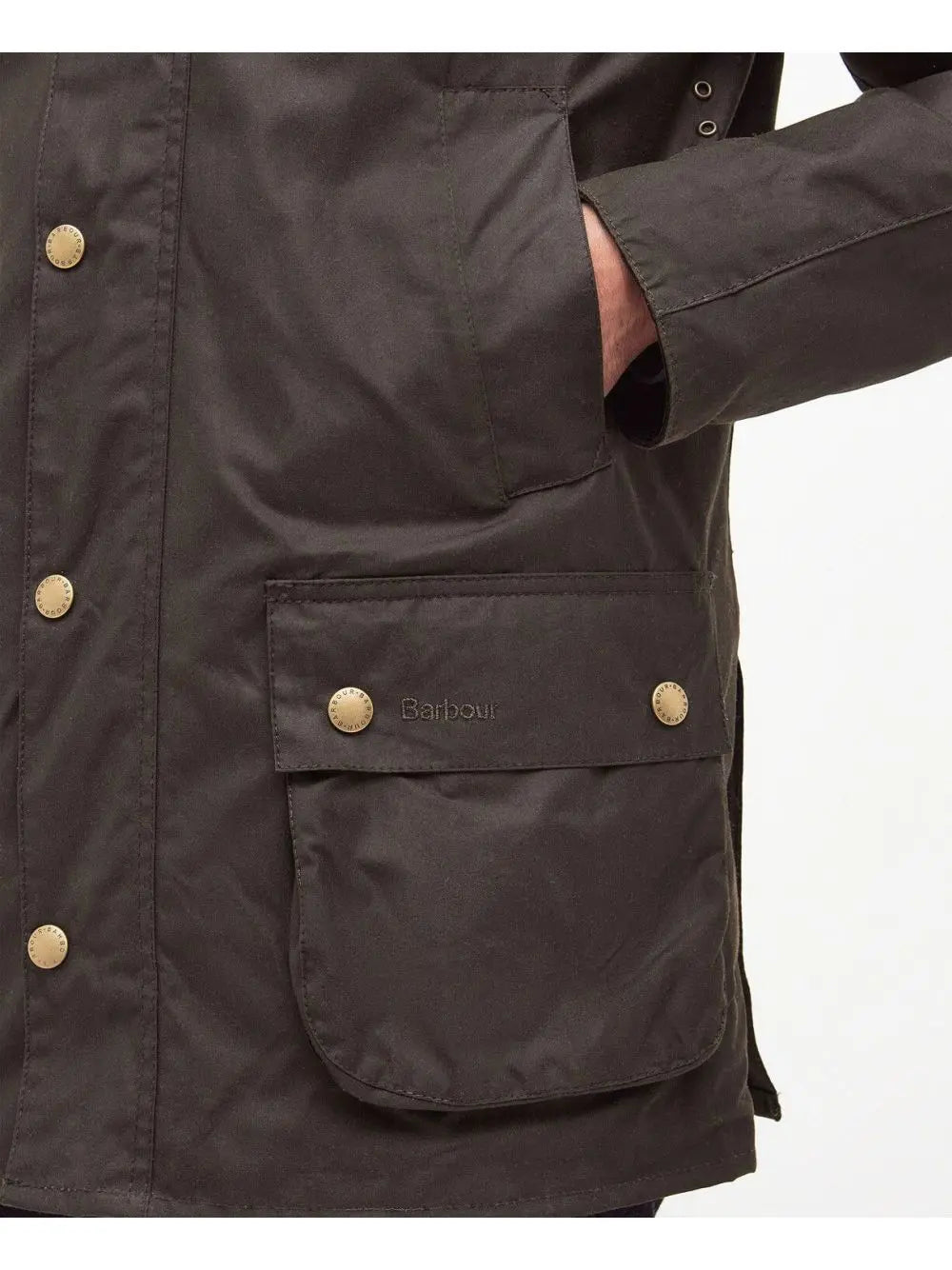 Giubbotto Barbour ashby wax Uomo - Oliva
