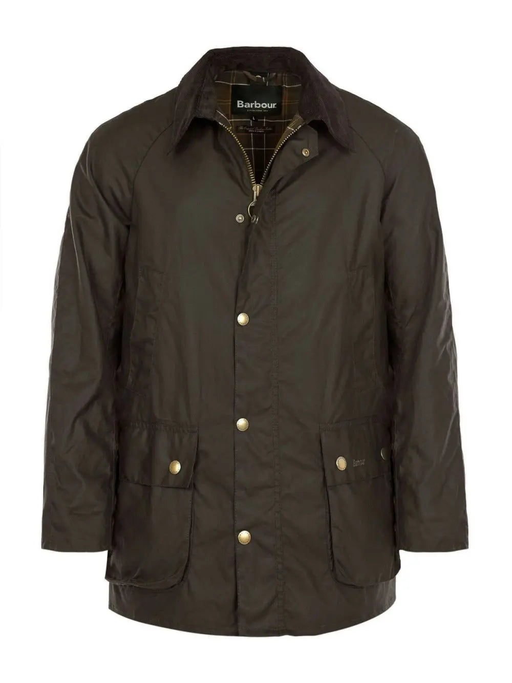 Giubbotto Barbour ashby wax Uomo - Oliva