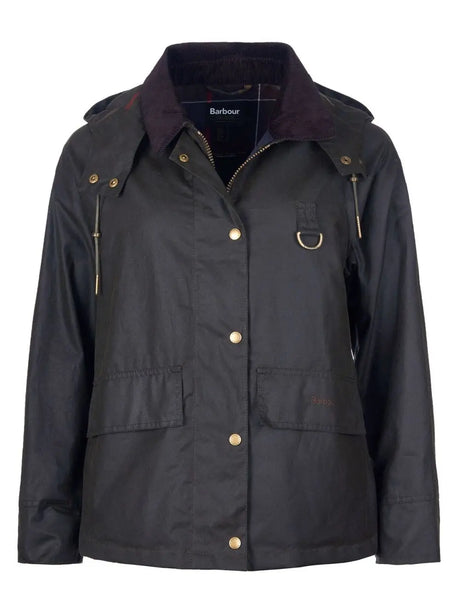 Giubbotto Barbour avon wax Donna - Oliva
