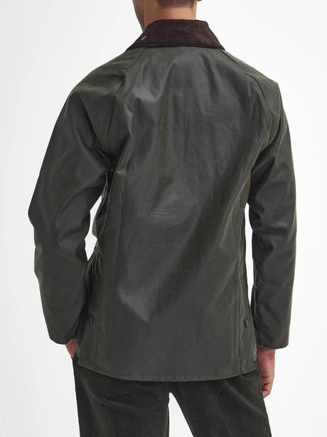 Giubbotto Barbour bedale wax Uomo - Oliva