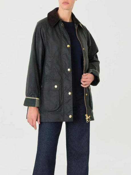 Giubbotto Barbour modern beadnell wax Donna - Marrone