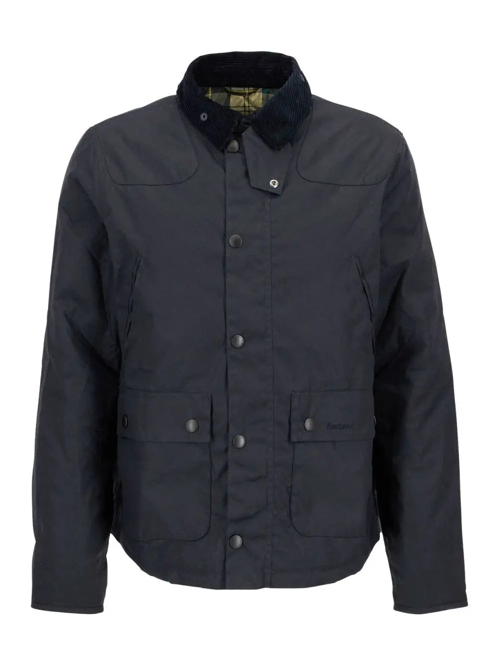 Giubbotto Barbour reelin wax Uomo - Navy