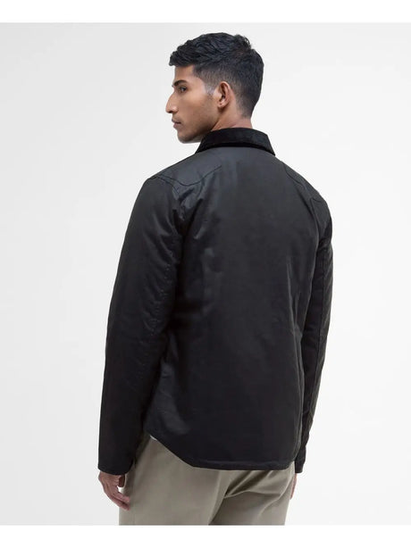 Giubbotto Barbour reelin wax Uomo - Navy