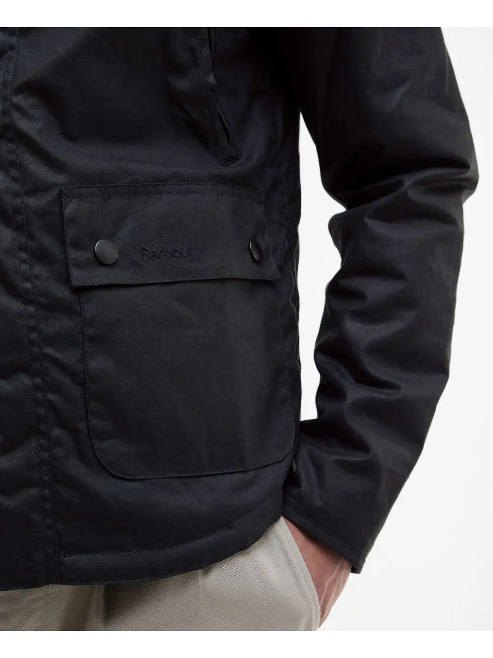 Giubbotto Barbour reelin wax Uomo - Navy