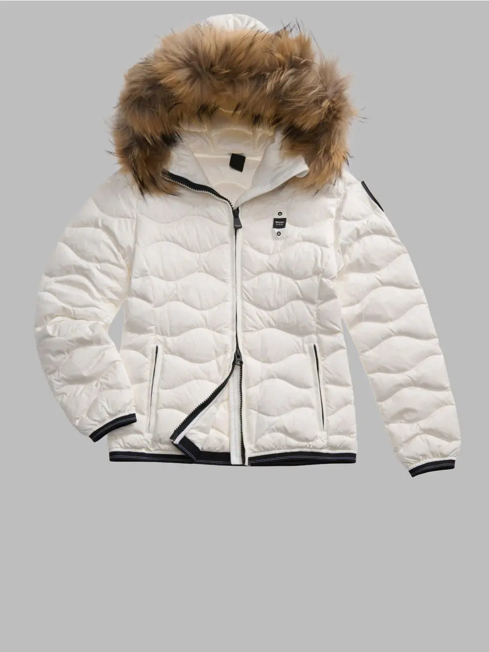 Giubbotto Blauer Aldie Donna - Bianco