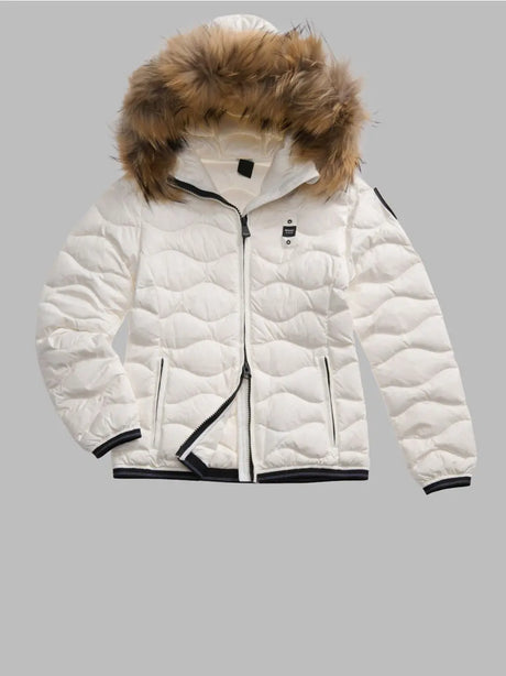 Giubbotto Blauer Aldie Donna - Bianco