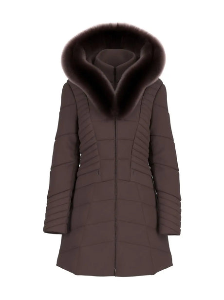 Giubbotto Guess NEW OXANA Donna - Marrone