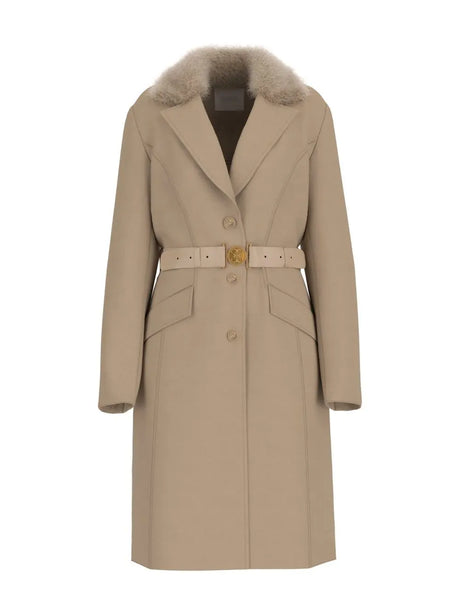 Giubbotto Guess New Patrice Belted Coat Donna - Marrone