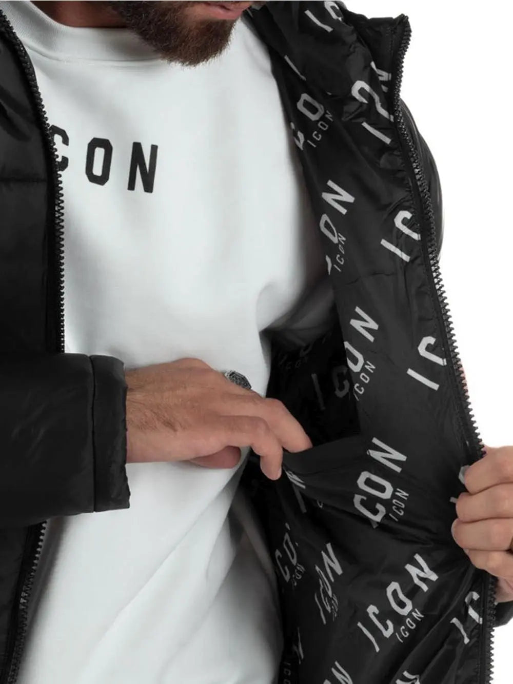 Giubbotto Icon Uomo - Nero