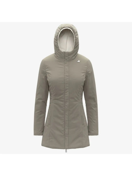 Giubbotto K-Way DENISE ST WARM DOUBLE Donna - Bianco