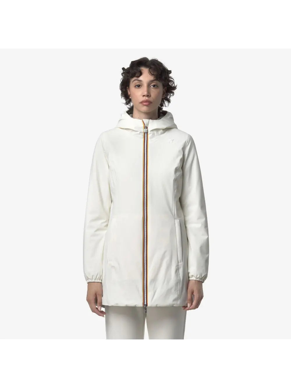 Giubbotto K-Way DENISE ST WARM DOUBLE Donna - Bianco