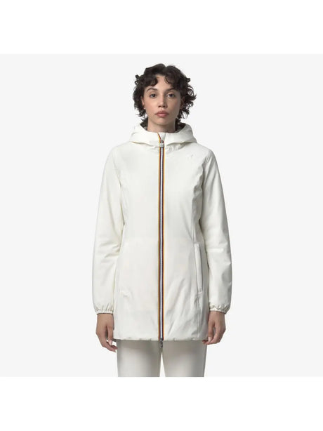 Giubbotto K-Way DENISE ST WARM DOUBLE Donna - Bianco