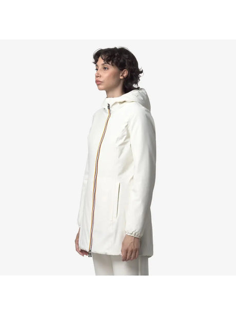 Giubbotto K-Way DENISE ST WARM DOUBLE Donna - Bianco