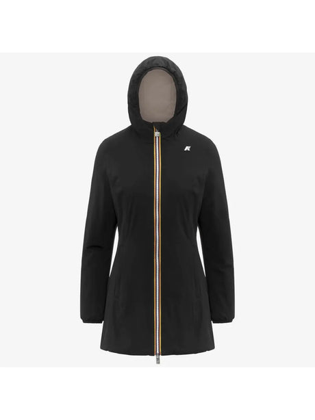 Giubbotto K-Way DENISE ST WARM DOUBLE Donna - Nero