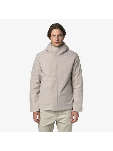 Giubbotto K-Way JACKO TWILL MARMOTTA Uomo - Beige