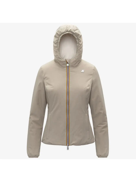 Giubbotto K-Way Lily St Warm Double Donna - Beige