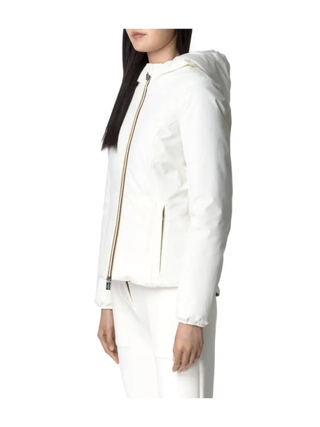 Giubbotto K-Way Lily St Warm Double Donna - Bianco
