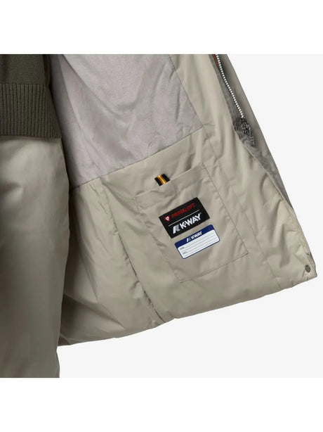 Giubbotto K-Way SONJA SOFT TOUCH MARMOTTA Donna - Beige