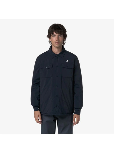 Giubbotto K-Way UMBERT PLAIN WARM Uomo - Blu