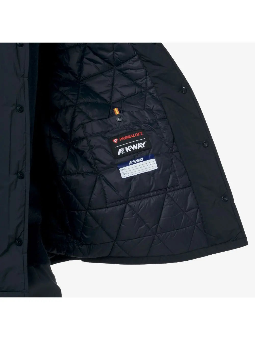 Giubbotto K-Way UMBERT PLAIN WARM Uomo - Blu