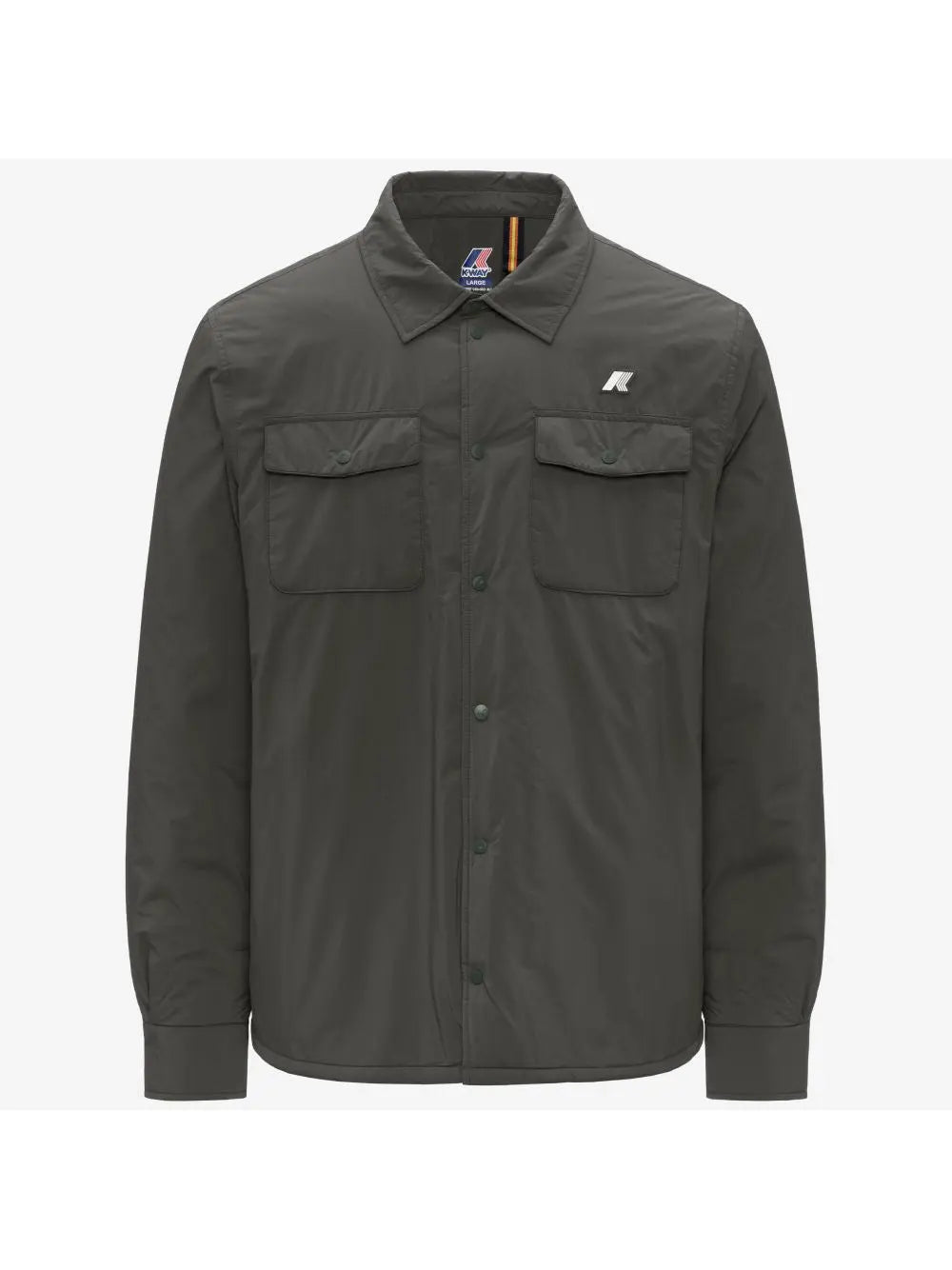 Giubbotto K-Way UMBERT PLAIN WARM Uomo - Verde
