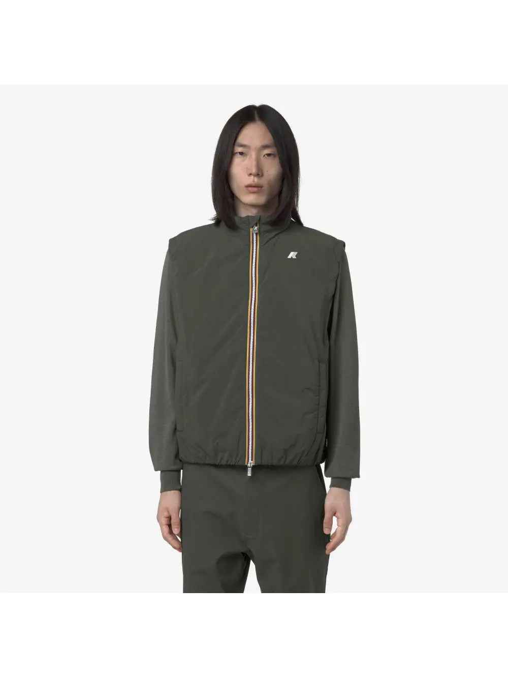 Giubbotto K-Way VALEN PLAIN WARM Uomo - Verde