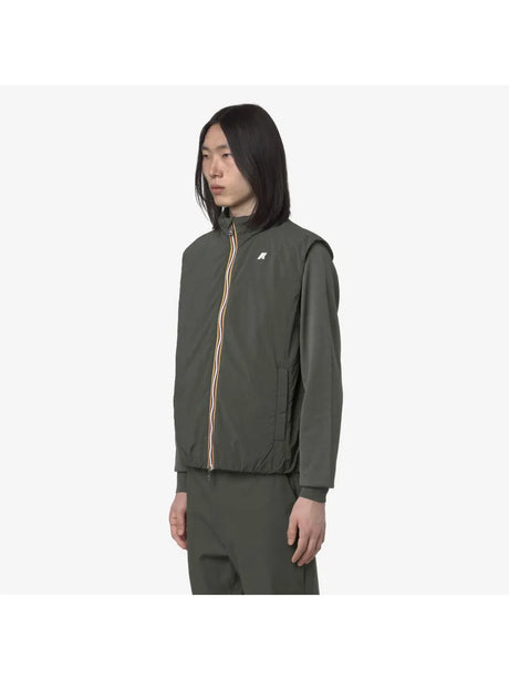 Giubbotto K-Way VALEN PLAIN WARM Uomo - Verde