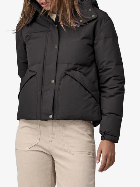 Giubbotto Patagonia Donna Downdrift Jkt Nero Patagonia  Angolo dello Sport