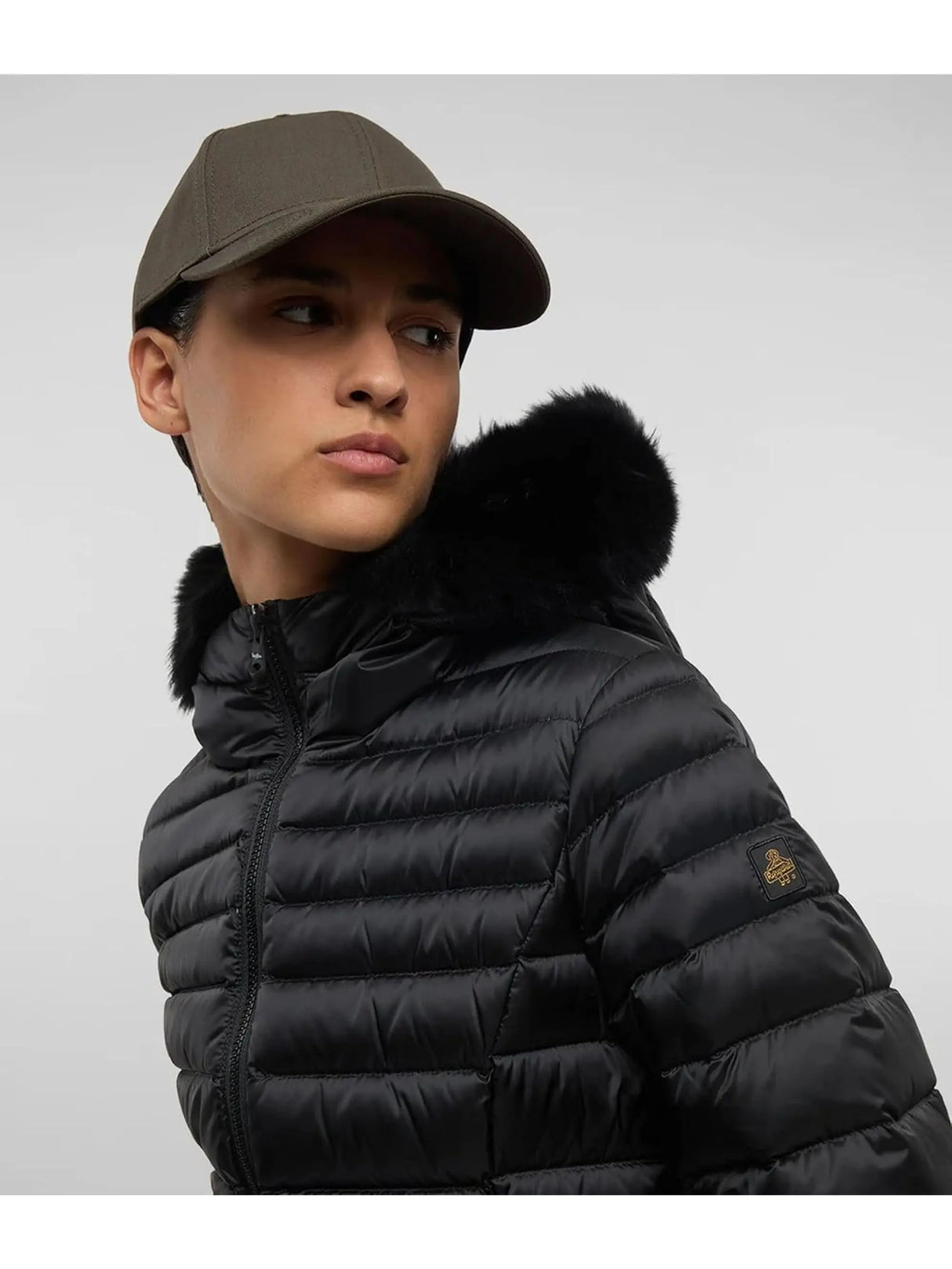 Giubbotto REFRIGIWEAR Donna MEAD FUR Nero