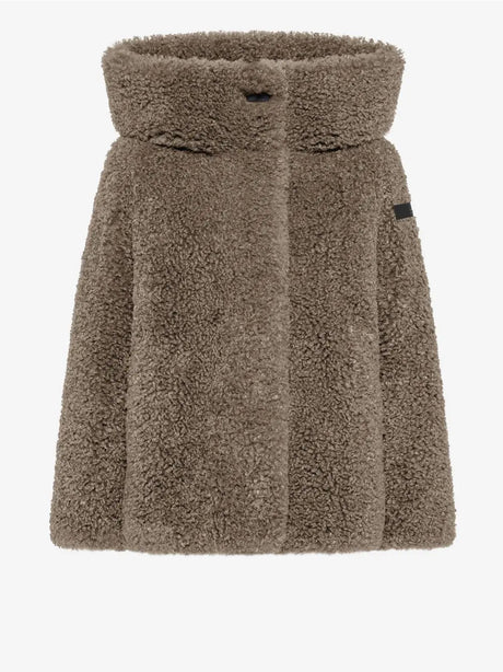 Giubbotto Rrd LAMB HYBRID HOOD Donna - Marrone
